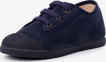 Pisamonas - Sapatilhas em azul: frente