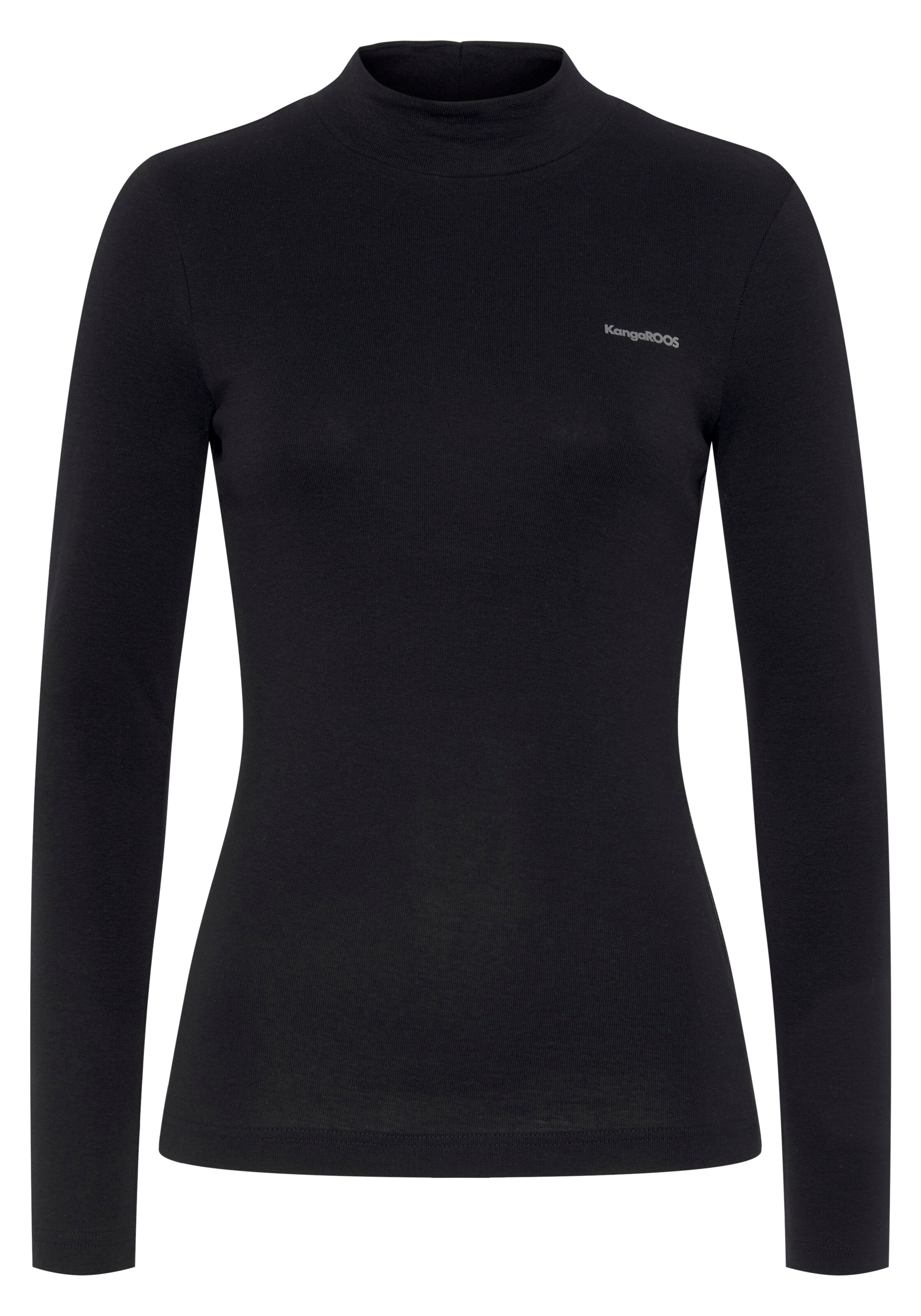 KangaROOS Shirt in Schwarz: Vorderseite
