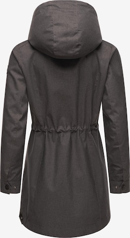 Ragwear Toiminnallinen pitkä takki 'Dakkota II' värissä harmaa