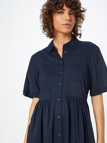 TOM TAILOR DENIM - Vestido camisero en azul