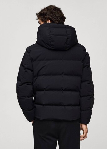 MANGO MAN Winter Jacket 'Coli' in Blue