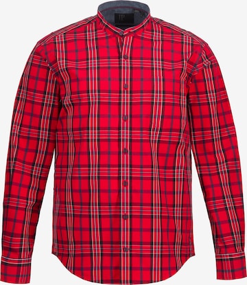 JP1880 Regular fit Button Up Shirt in Red: front