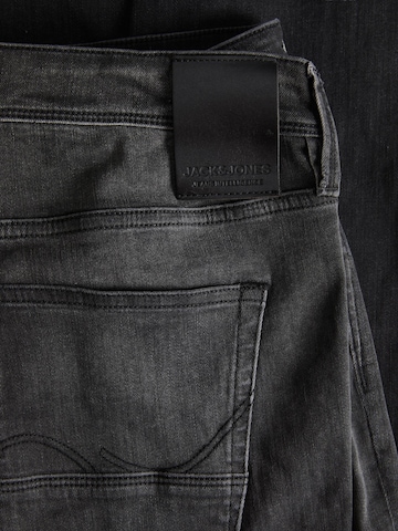 JACK & JONES - Skinny Calças de ganga 'Glenn Fox' em preto