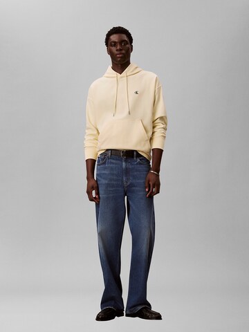 Calvin Klein Jeans Sweatshirt 'Premium' in Yellow
