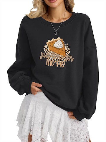 GORHEY Sweatshirt in Black: front