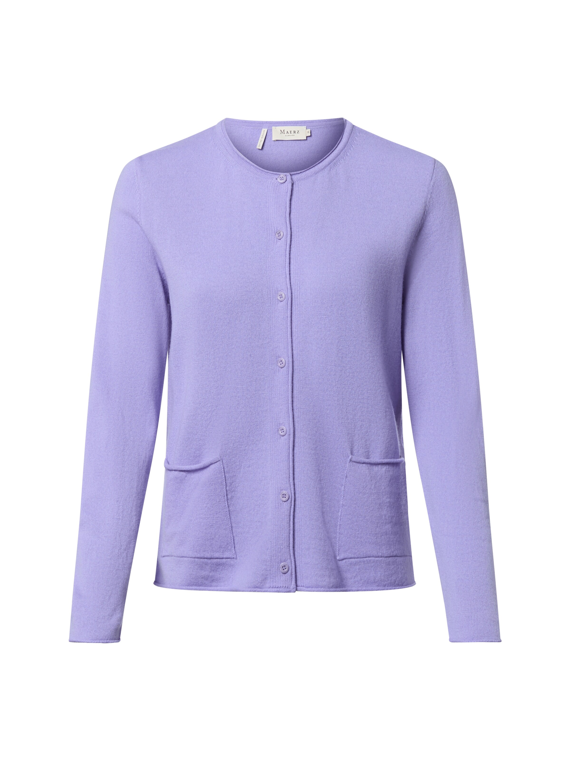 MAERZ Muenchen Strickjacke in Lila: Vorderseite