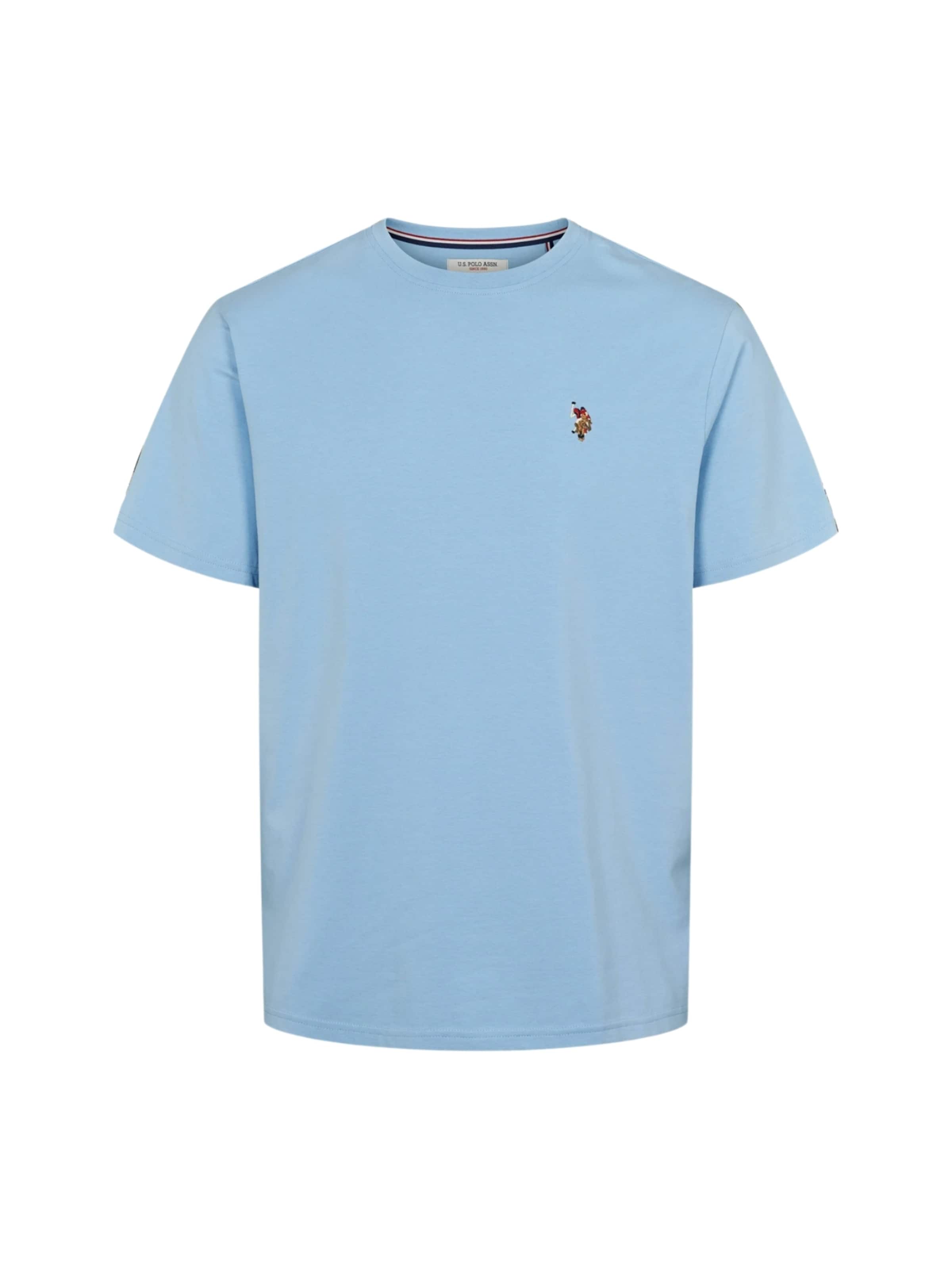 U.S. POLO ASSN. T-Shirt 'Nord' in Blau: Vorderseite