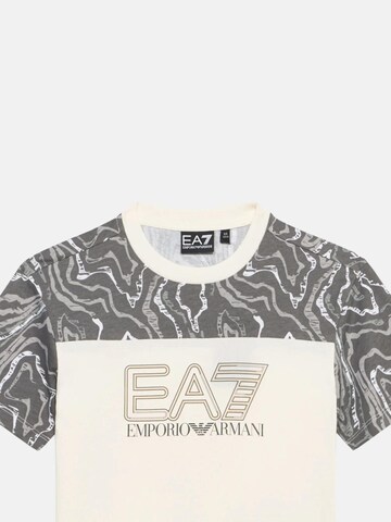T-Shirt EA7 Emporio Armani en beige
