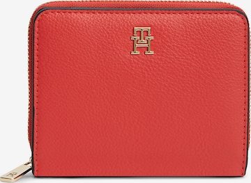 TOMMY HILFIGER Tegnebog i rød: forside