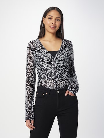 Gina Tricot Shirt 'Lexie' in Zwart: voorkant