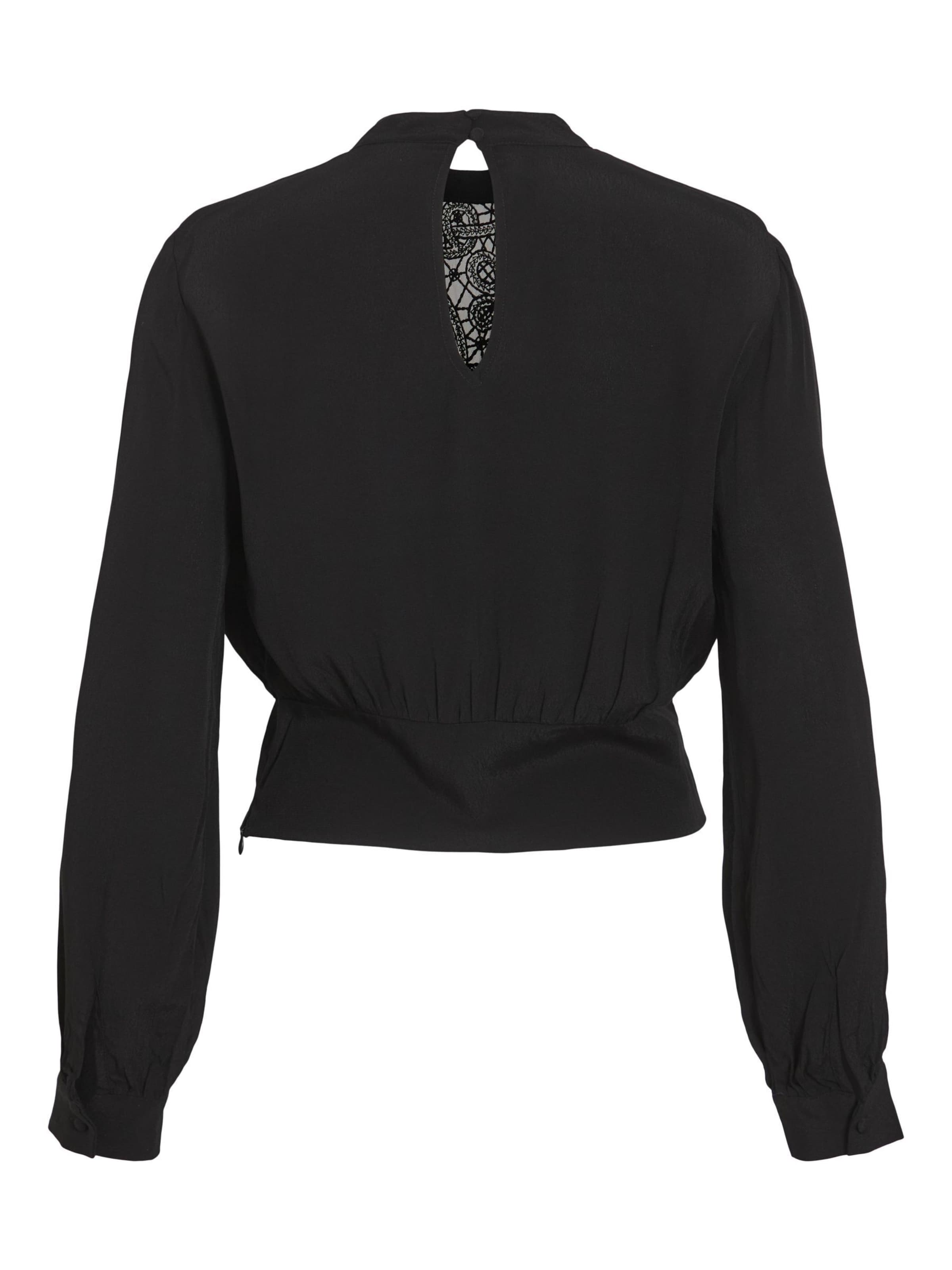 VILA - Blusa en negro