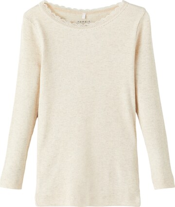 T-Shirt 'Kab' NAME IT en beige : devant