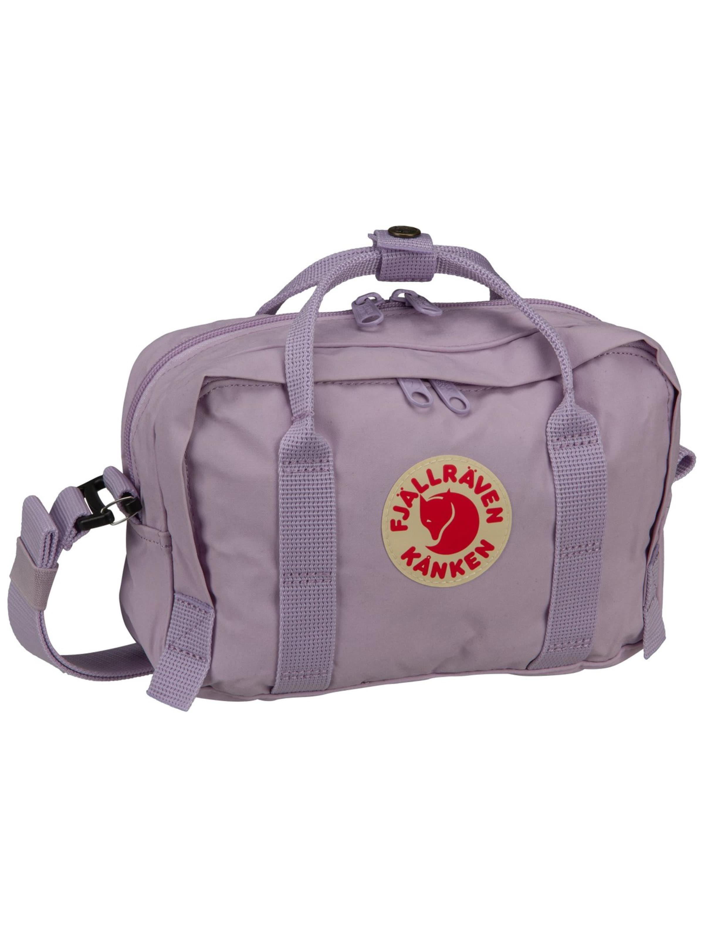 Fjällräven Crossbody Bag ' Kanken Crossbody ' in Beige / Lavender / Red, Item view