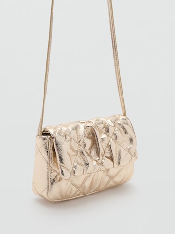 MANGO KIDS Torba 'FRUNCE' | zlata barva