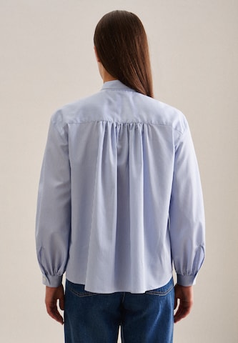 SEIDENSTICKER Blouse 'Schwarze Rose' in Blue