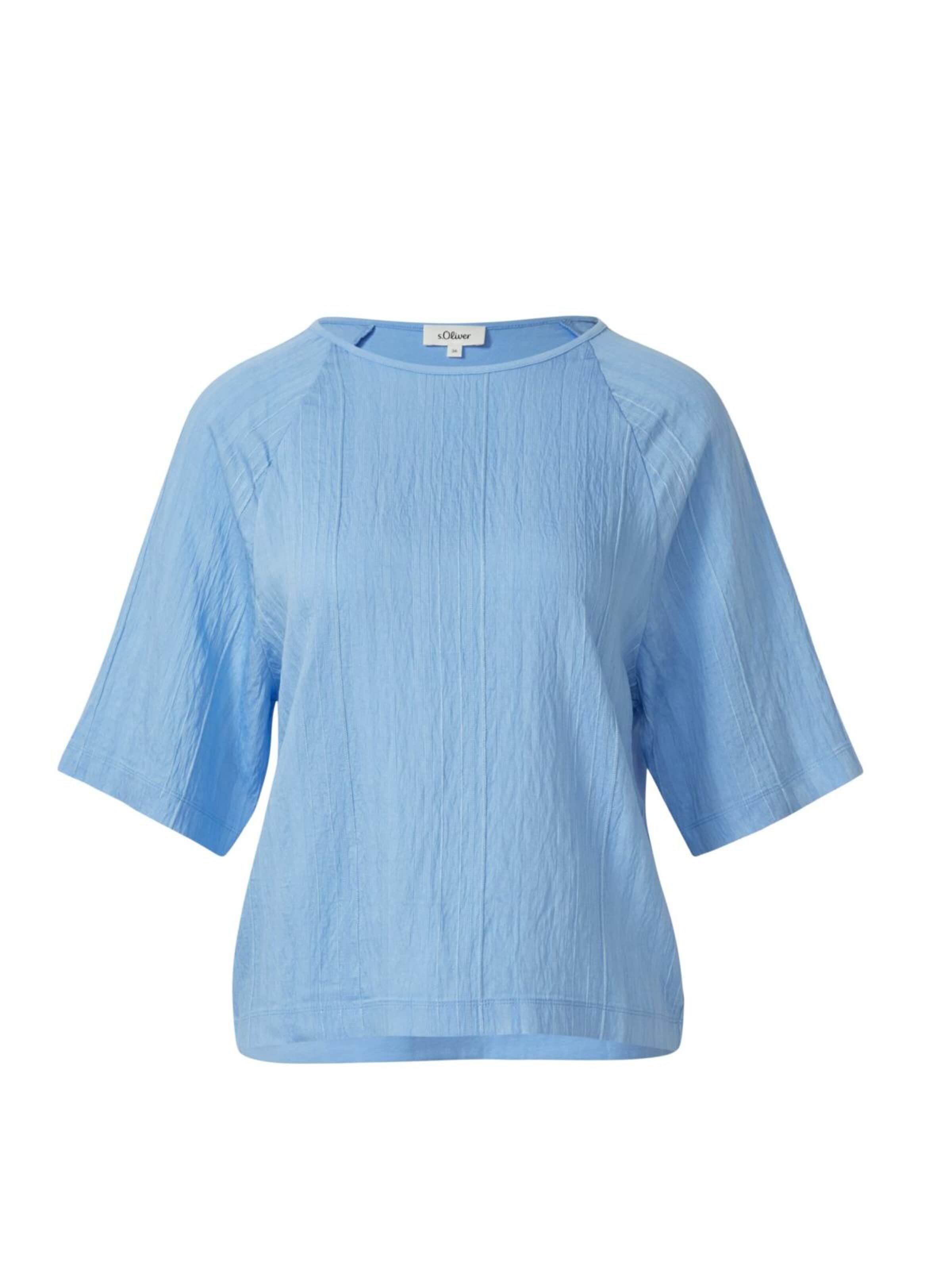 s.Oliver Shirt in S in de kleur Blauw, Productweergave