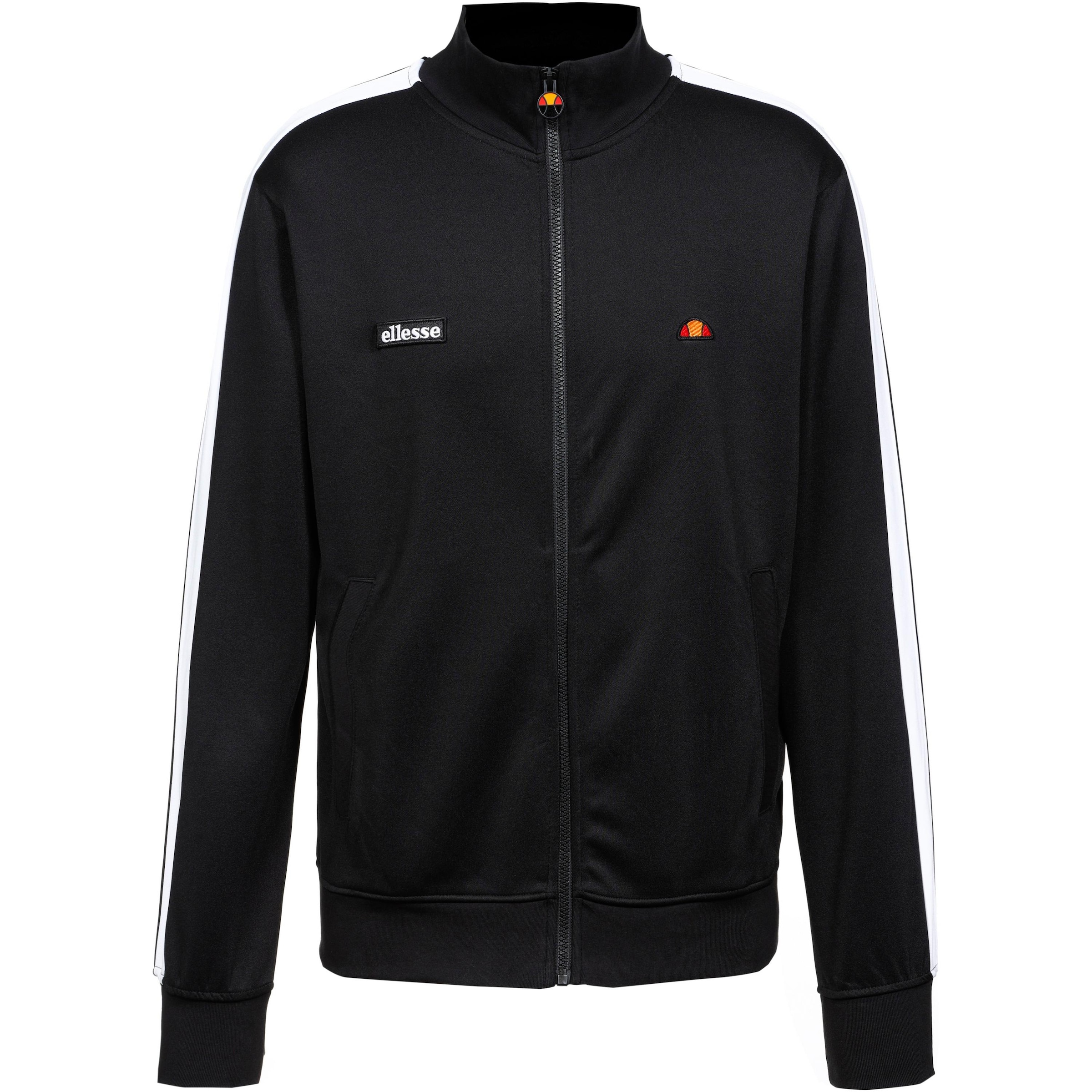 ELLESSE Sweatjacke in Schwarz: Vorderseite