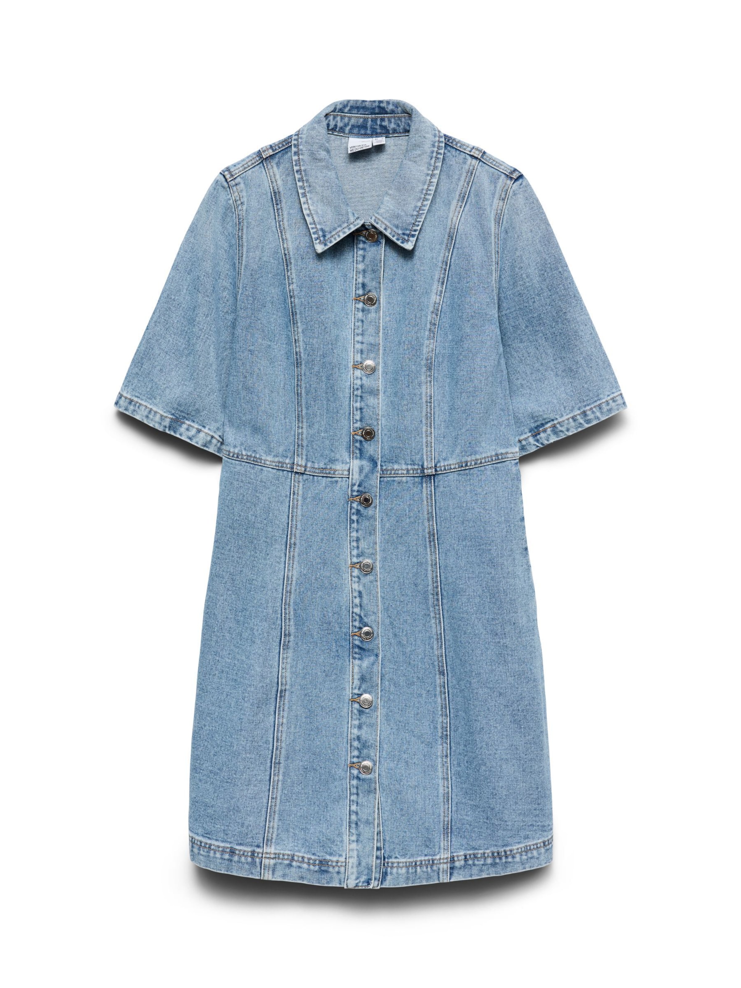 Robe-chemise 'VMDaisy' VERO MODA en bleu : devant