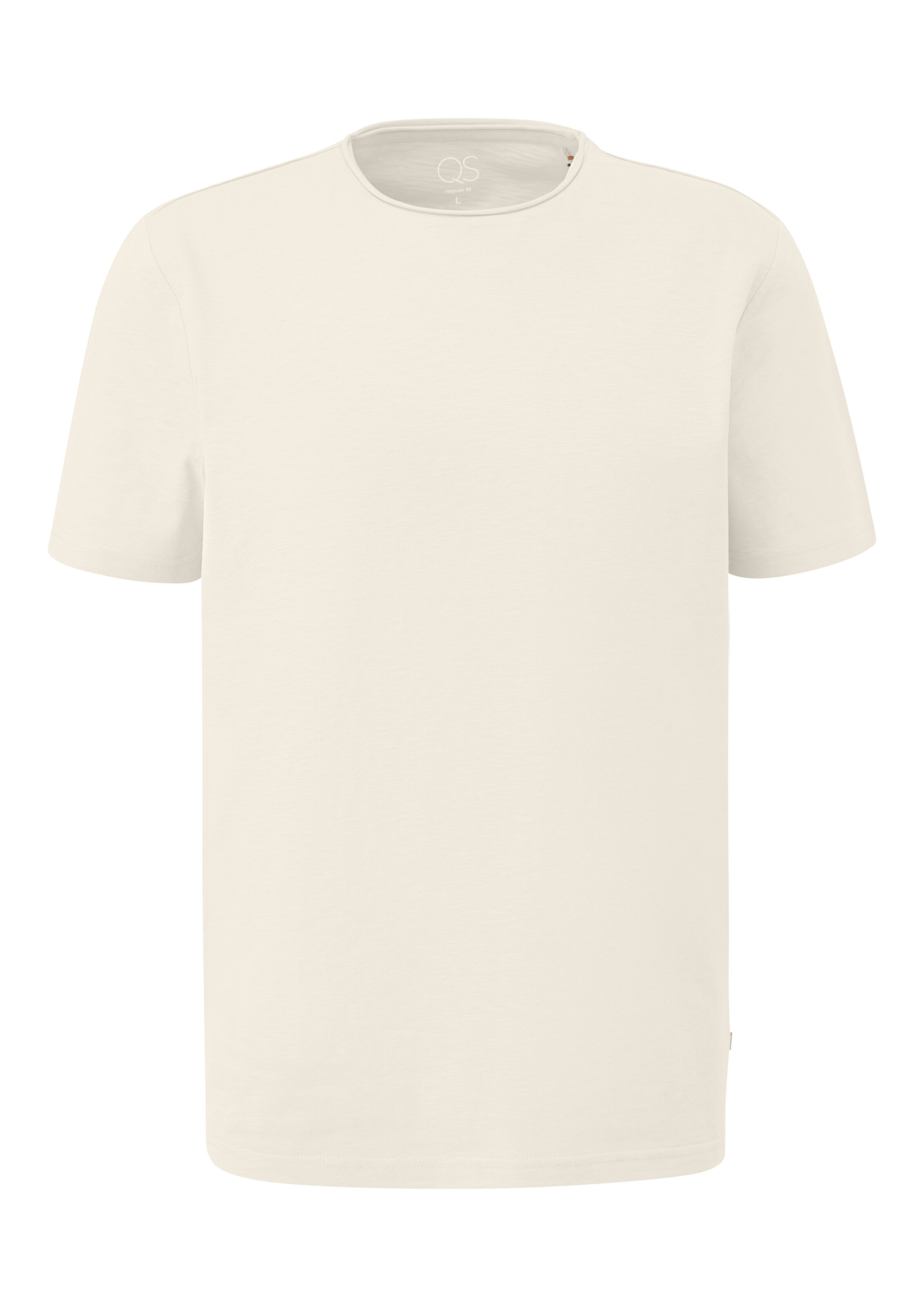 QS Shirt in Beige: front