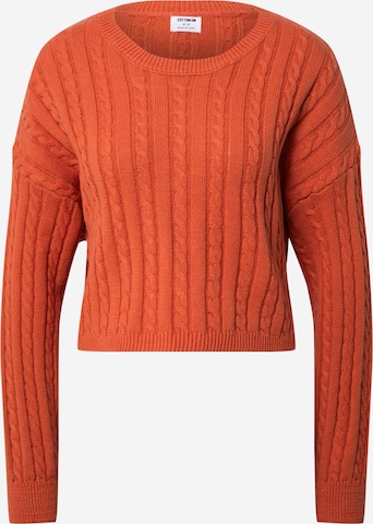 Pull-over Cotton On en orange : devant