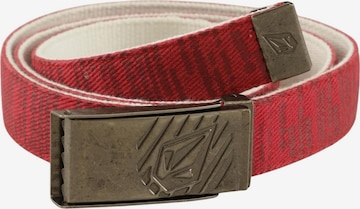 Volcom Gürtel One Size in Rot: Vorderseite