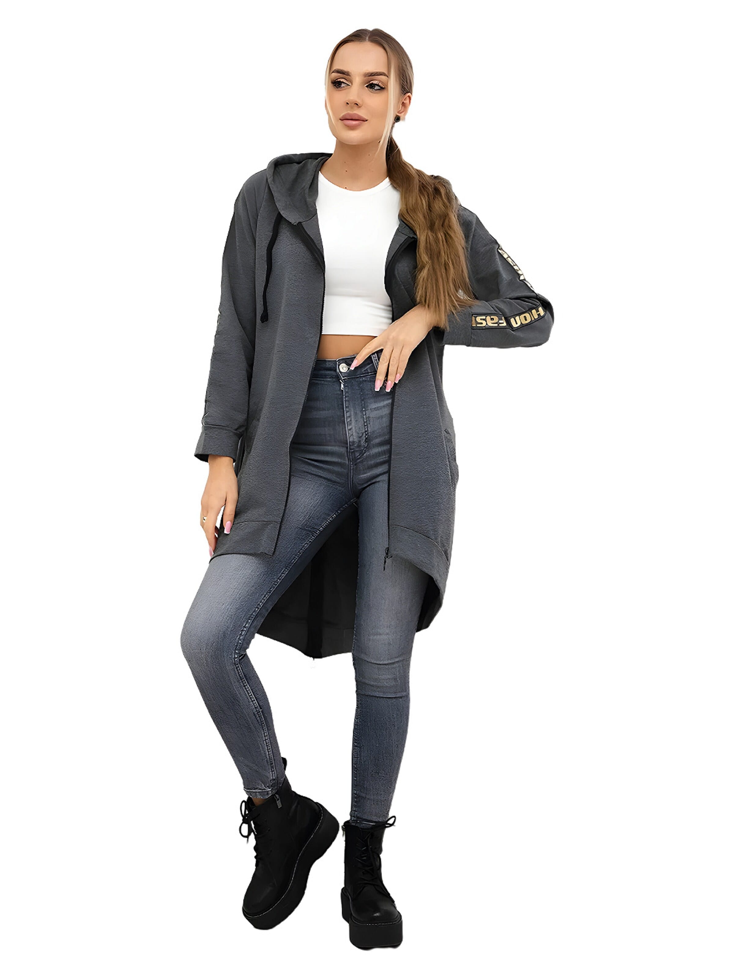 Lumera Sweatjacke‌‌‌‌‌‌‌‌‌ in Grau