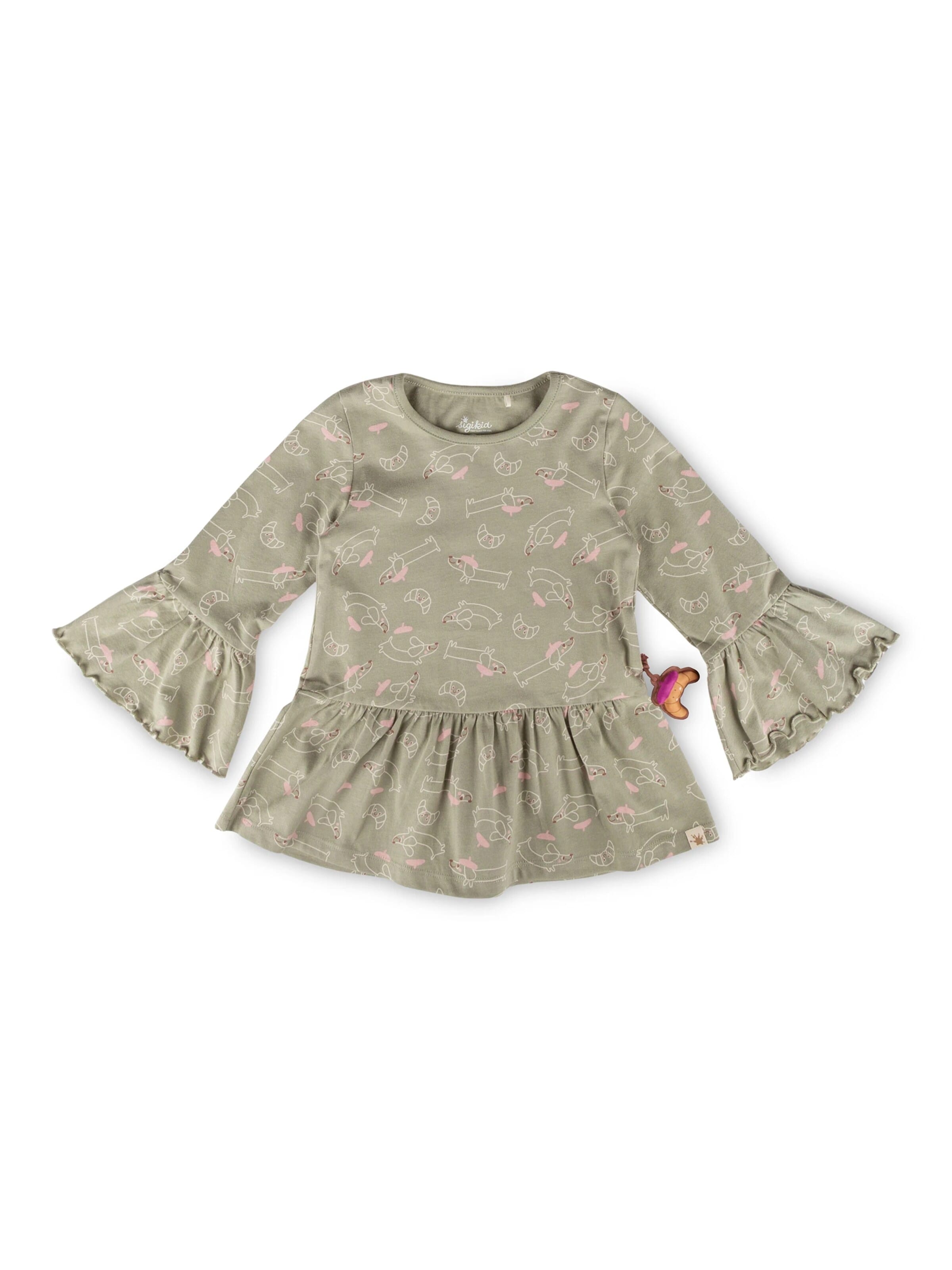 SIGIKID Shirt in Green: front