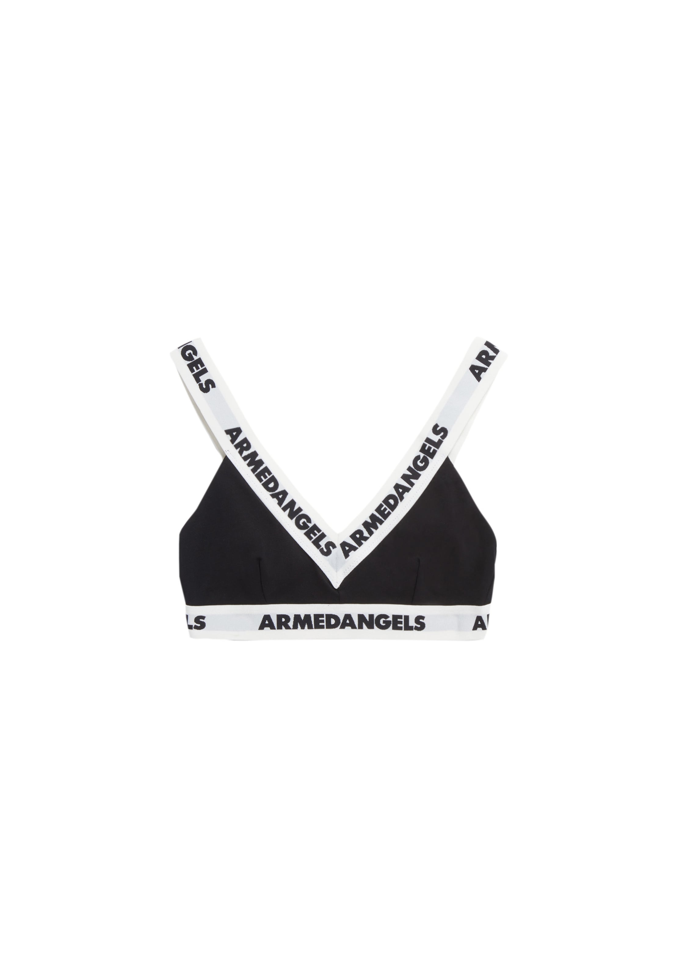 Bustier Soutien-gorge ' TYRONAA ' ARMEDANGELS en noir : devant