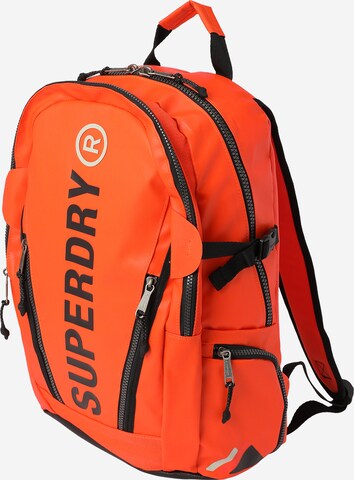 Superdry Batoh 'TARP' – oranžová: přední strana