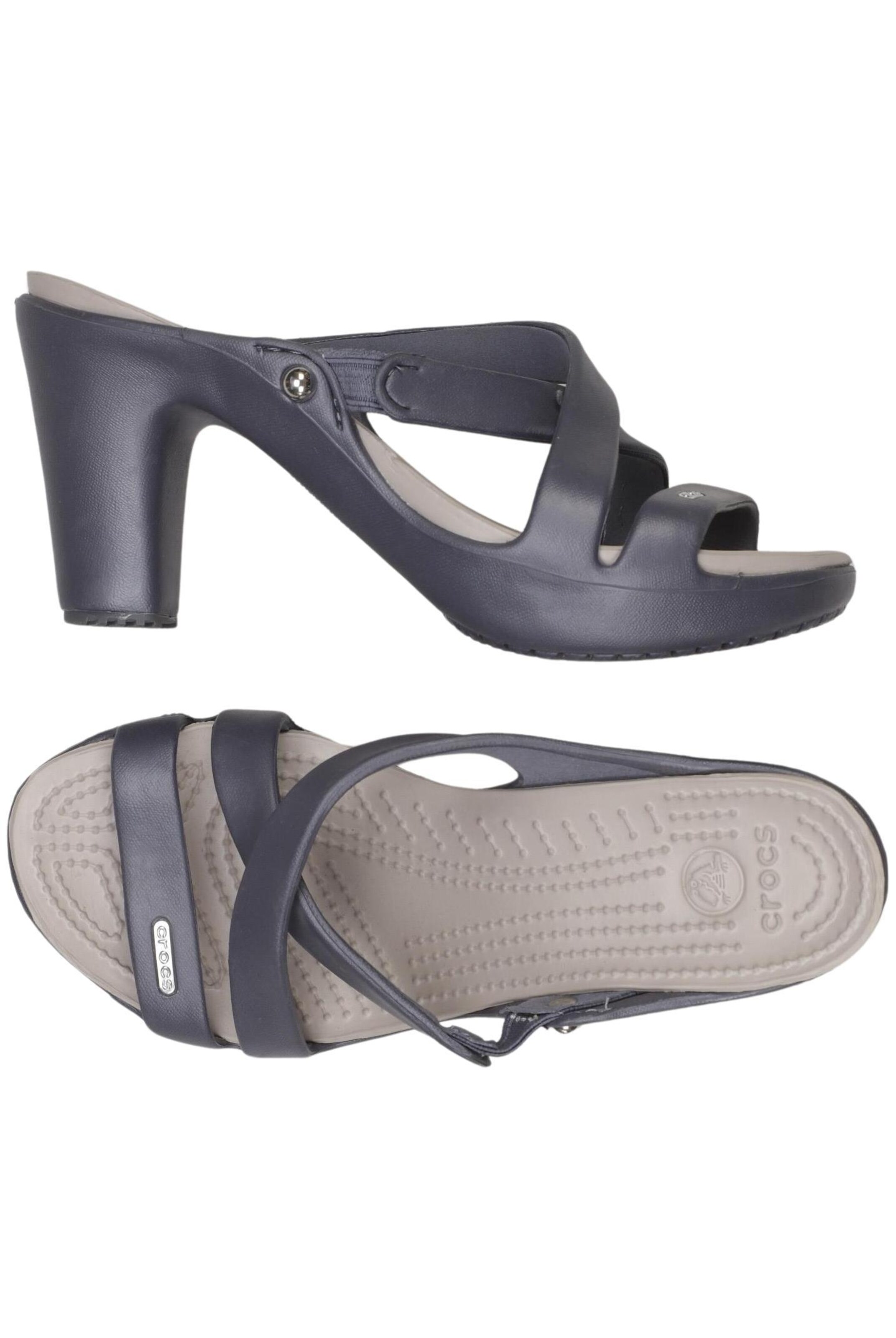 Crocs Sandals & High-Heeled Sandals in 38 in Blue: front