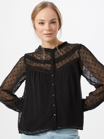 Camicia da donna 'Fenna' di ABOUT YOU in nero: frontale