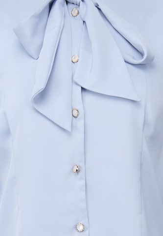 usha BLACK LABEL - Blusa en azul