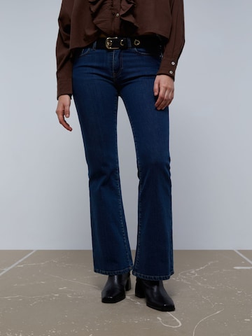 Slimfit Jeans de la Scalpers pe albastru: față