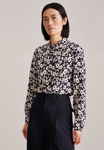 SEIDENSTICKER Blouse in Blauw: voorkant