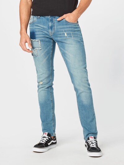 INDICODE JEANS Džíny 'Taylor' - modrá džínovina, Model/ka