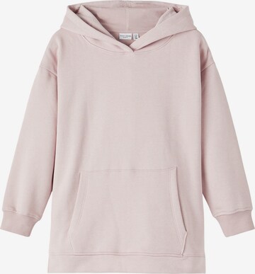 NAME IT Sweatshirt 'VILU' in Roze: voorkant