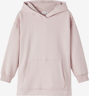 Sweat-shirt 'VILU' NAME IT en rose : devant