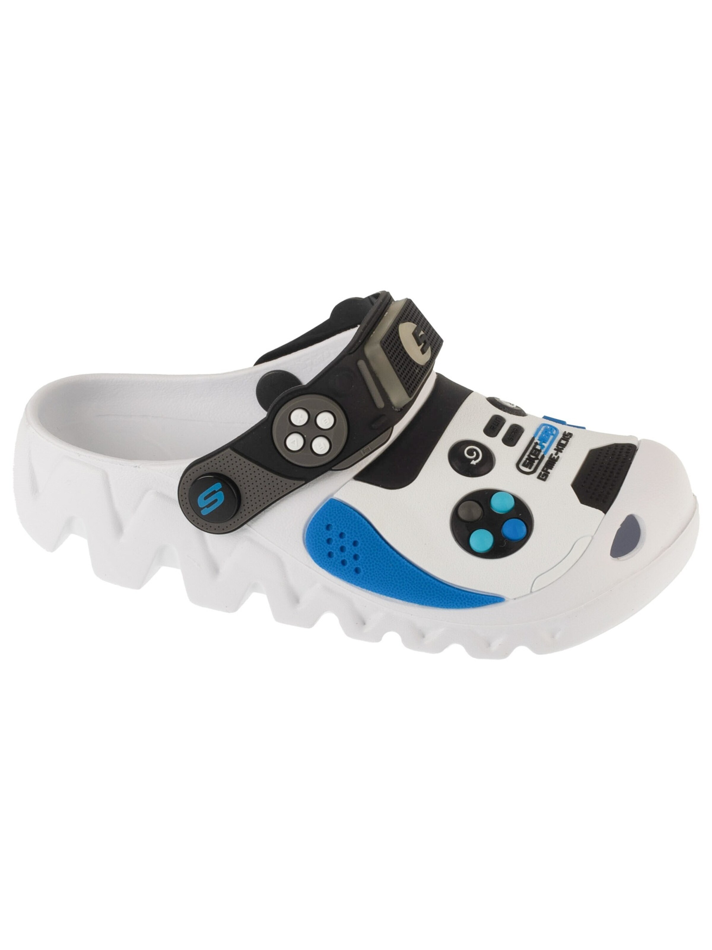 SKECHERS Sandale 'Skechers Foamies: Zaggle - Hydro-Pointz'‌‌‌ in Weiß: Vorderseite