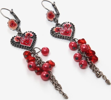 Allgäu Rebell Earrings 'Cate' in Red: front