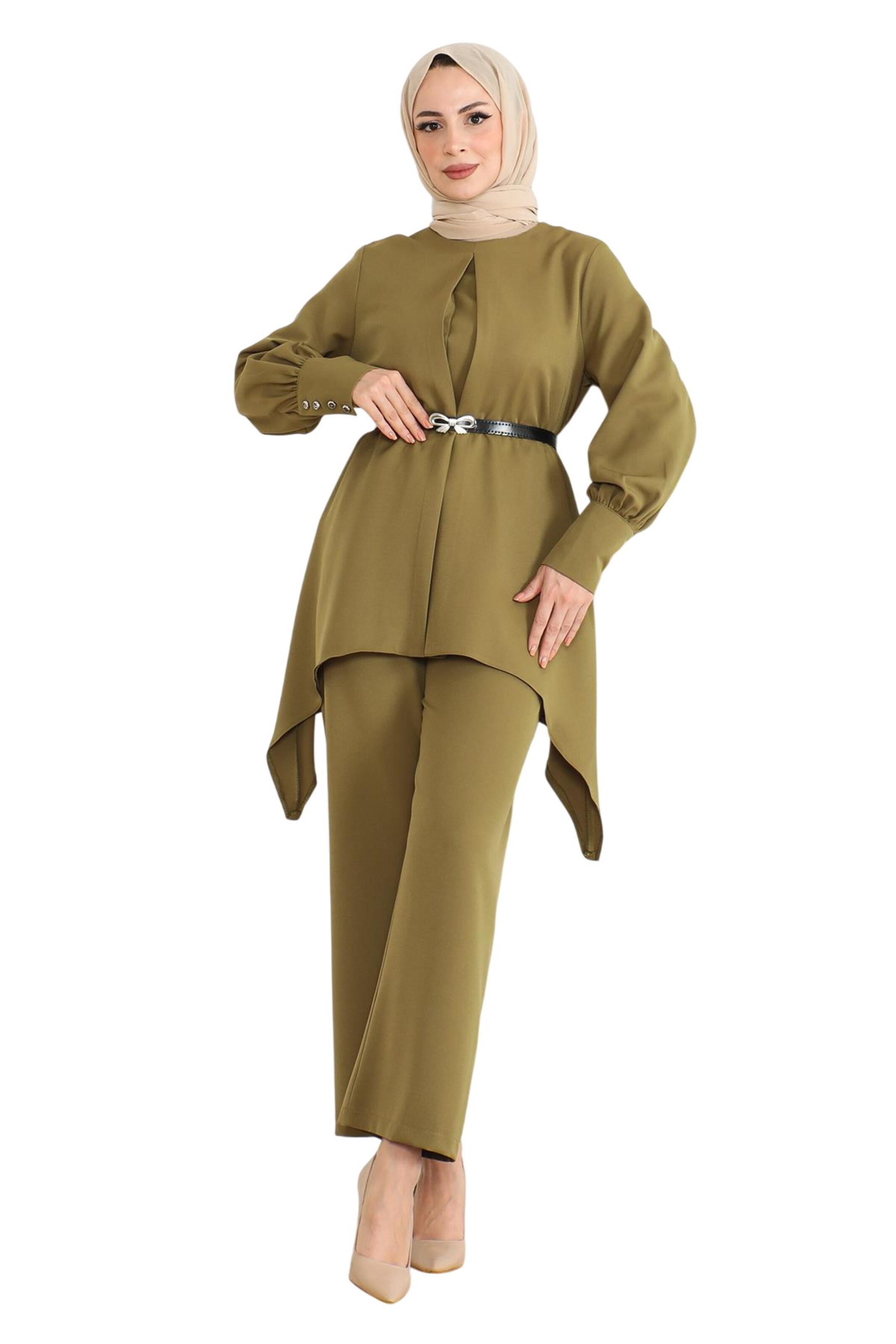 MODAMIHRAM Set in Grün: Vorderseite