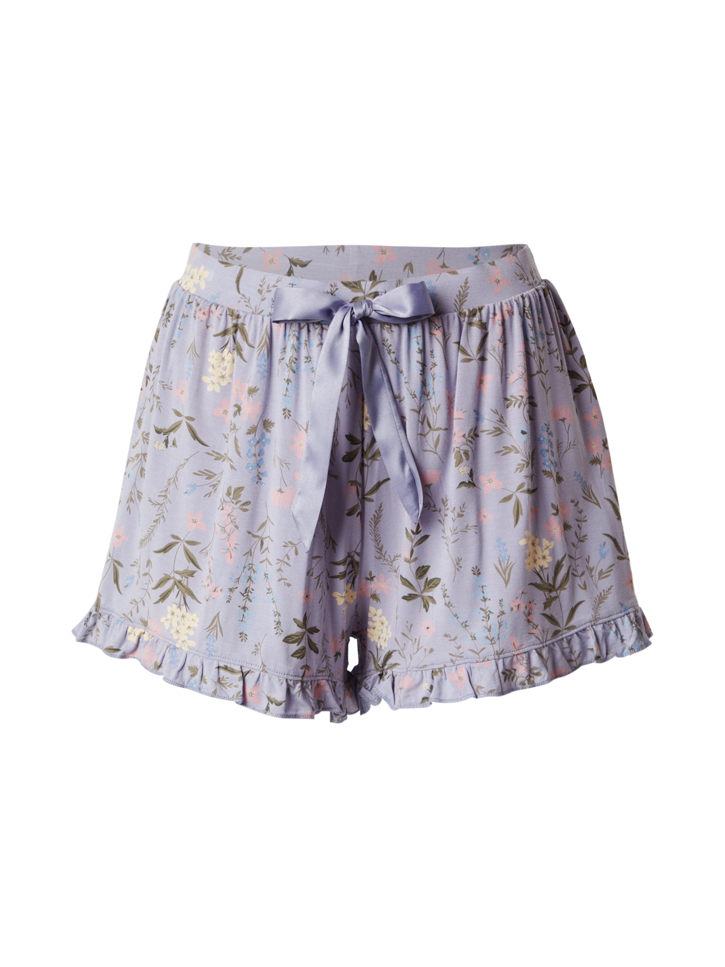 Pantalon de pyjama Hunkemöller en violet : devant