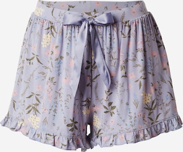 purpurinė Hunkemöller Pižaminės kelnės: priekis