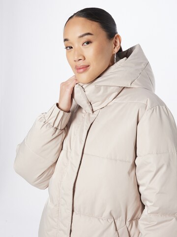 Manteau d’hiver Abercrombie & Fitch en gris