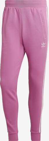 Pantalon ADIDAS ORIGINALS en violet : devant