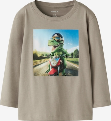 NAME IT Tričko 'NMMVOTO' – zelená: přední strana