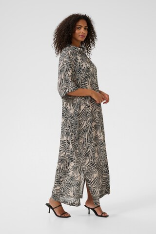 Kaffe Shirt Dress 'Thora' in Black