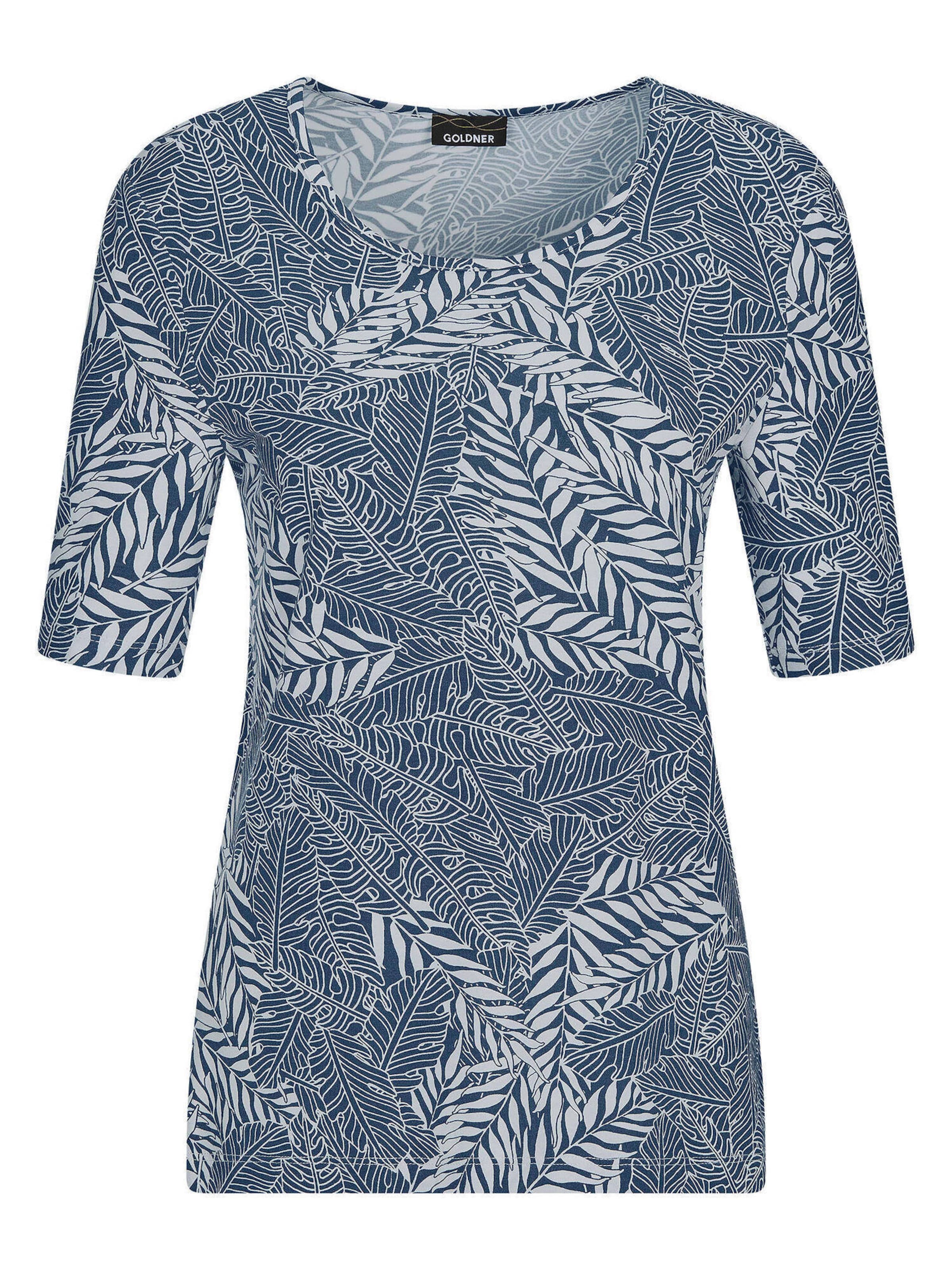 Goldner Shirt in Blue: front