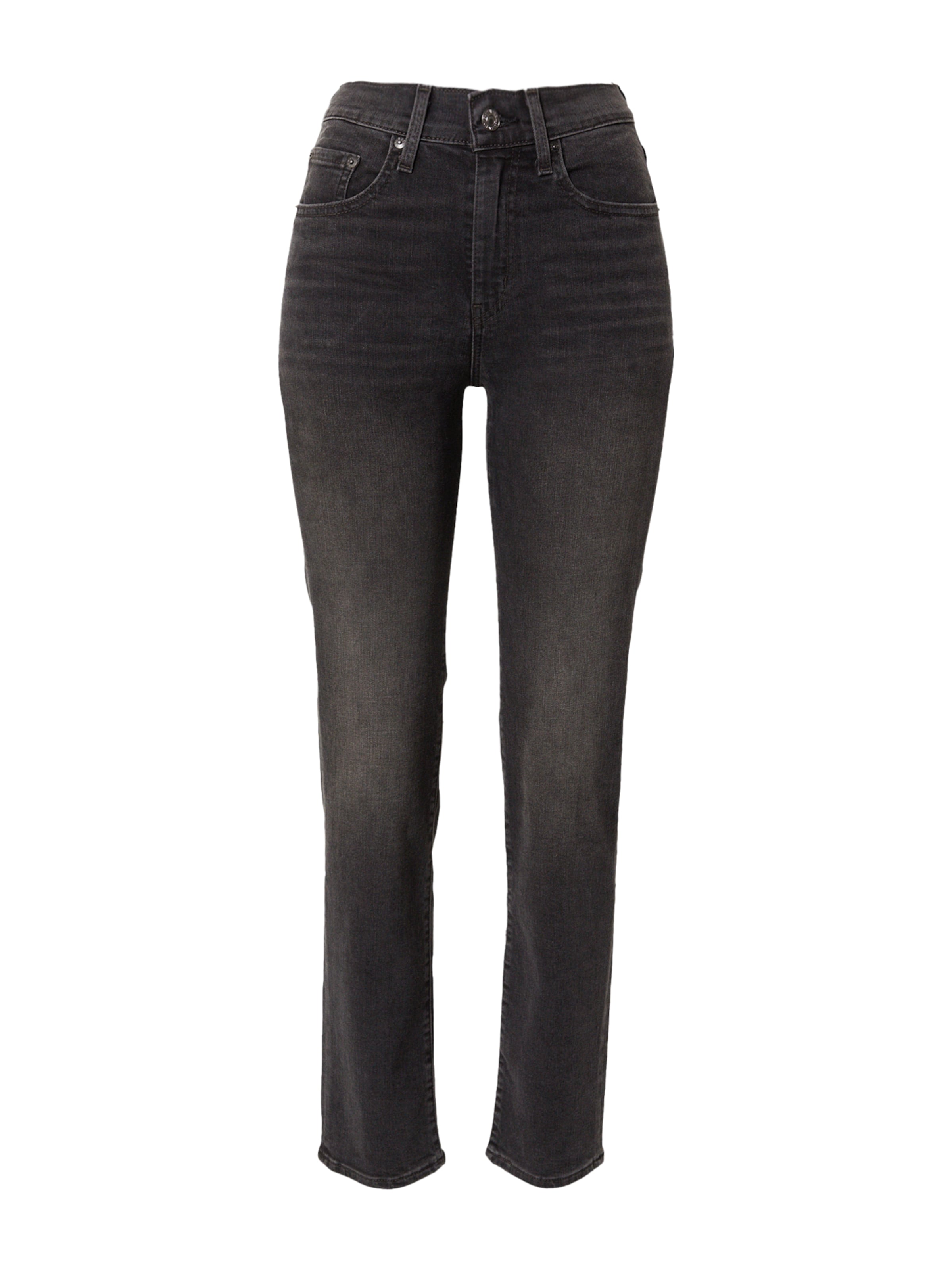 LEVI'S ® Regular Дънки '724' в черно: отпред