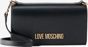 Sac à bandoulière Love Moschino en noir : devant