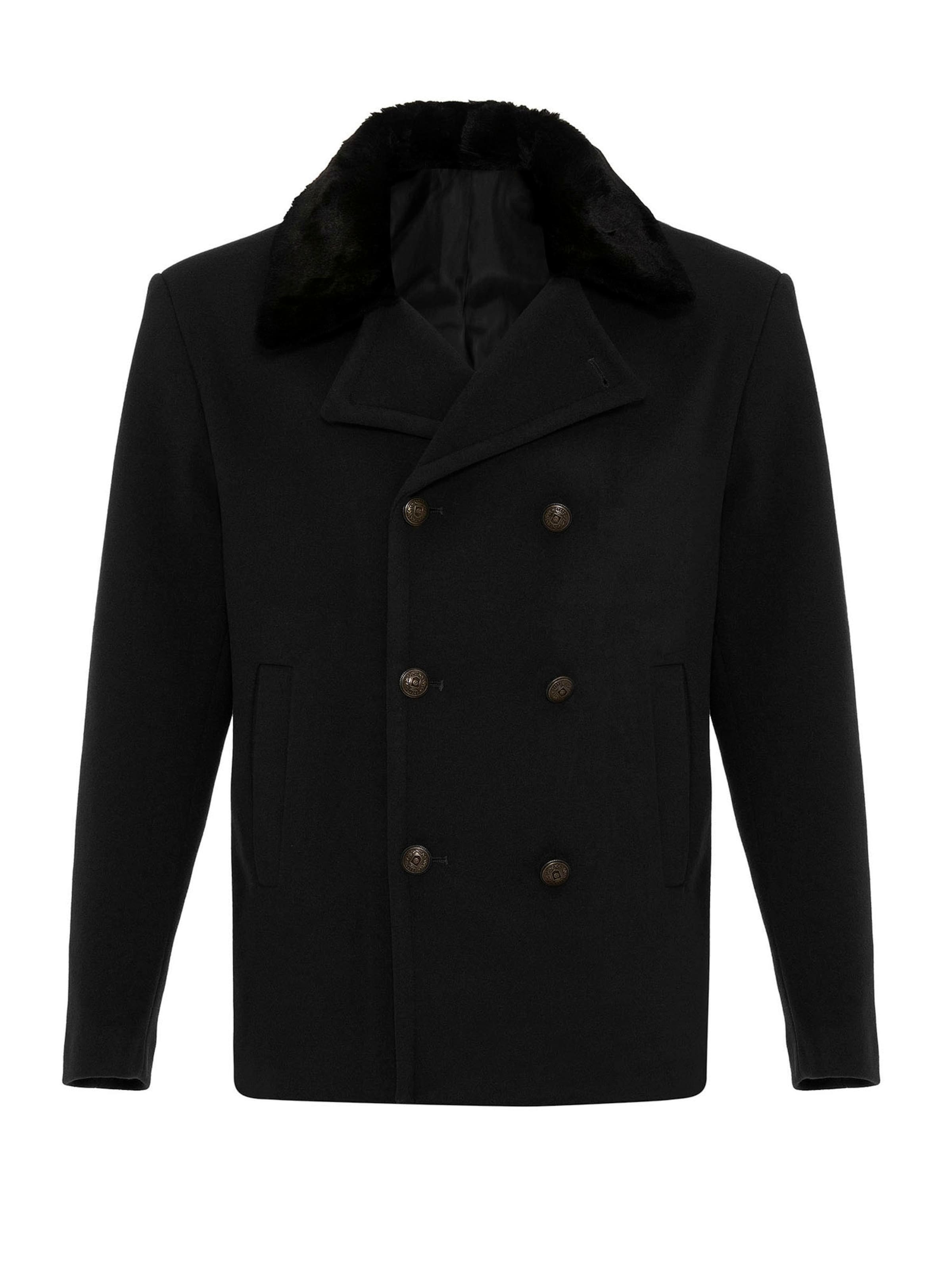 Antioch Övergångsrock i svart: framsida